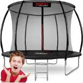 Neo-Sport 8ft/252cm profiliertes Gartentrampolin mit Innennetz