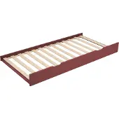 Happy Garden Kinder-Bettschublade als Zusatzbett für Bett MARCEAU, Terracotta, mit Lattenrost und Rollen, 190x94x21,5cm