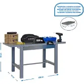 Simonwork (bancos De Trabajo) Bt6 Box Werkbank 830x1500x730 Mm