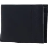 U.S. POLO ASSN. Leder Geldbörse Vallarta Horiz Wallet Leather Navy dunkelblau