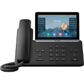 Yealink -SIP-T87W, IP-Telefon, Schwarz, Drahtgebundenes & drahtloses Handgerät, Tisch/Bank, 1000 Eintragungen, Tasten
