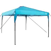 Syfax Pavillon-Zelt Blau 290 x 290 x 251 cm Stoff