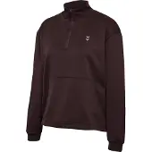 Hummel Sweatshirt Halb-Zip Damen Soft
