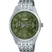 Casio Herrenuhr MTP-E340D-3AVDF Silberfarben (Ø 42 mm)