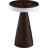 Luxus Europe - Tischlampe Touch Nina Schwarz - Kabellose LED-Tischlampe für den Innenbereich – USB-C wiederaufladbar