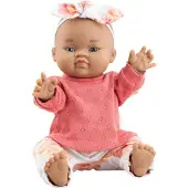Paola Reina Spanische Gordi-Babypuppe Olga, 34 cm –