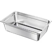 Vevor Gastronormbehälter Hotelpfanne (volle Größe) 1 Packung 20,5 L Behälter
