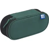 Oxford Gepolstertes Federmäppchen mit Innenklappe Funky Green und Black