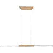 Rabalux 72084 Pendelleuchte Tamur, 26W, 4000K, 2250lm-Holz, braun-weiß, neutralweiß, Modern