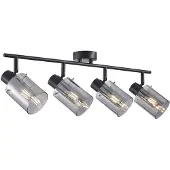ITALUX Strahlerlampe SARDO SPL-5581-4-BK-SG