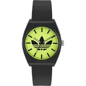 Adidas Uni Uhr PROJECT TWO Kunststoff schwarz AOST25549