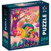 Roter Käfer "Einhornwelt" Puzzle für Kinder und Erwachsene 260 Teile DT200-07