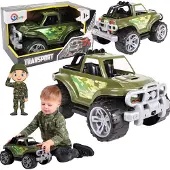 Technok Geländewagen Militärfahrzeug Auto Camo Geländewagen Suv Grosse Räder Armee 5019
