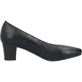 Rieker Damen Ganzjahres-Pumps, Modellnummer 4465001, Schwarz, Obermaterial Kunststoff