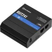 Teltonika RUT241, Router für Mobilfunknetz, Schwarz, Aluminium, Kunststoff, DIN-Schienen-/Wandmontage, Industriell, Status, Signalstärke, LAN, Leistung