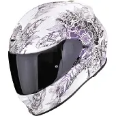 Scorpion Exo-491 Dream Helm, weiß/lila, S (55/56)