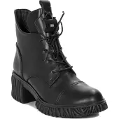 Artiker Arktiker Schnür-,Zug-u.Schnallenstiefel in schwarz, Gr. 40