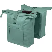 Basil Brooklyn Mik Double Fahrradtaschen 41l Grün Grün One Size