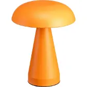 Luxus Europe - Tischlampe Touch Sofia Orange - Kabellose LED-Tischlampe für den Innenbereich – USB-C wiederaufladbar