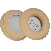 INF Goldene Lammfell-Ohrpolster für B&O Beoplay H9 3. Gen - 2er-Pack