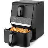 Emerio Dual-Zone Heißluftfritteuse 2500 W – 3,5 L + 6,5 L – Digital – Sync Finish – Cool Touch – Timer – AF-133542