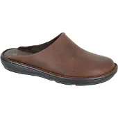 Roamers - Herren Clogs, Leder DF2472 (42 EU) (Braun)