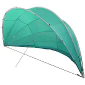 vidaXL Pool-Dome 592 x 590 x 275 cm 185T Polyester mit PolyurethanBeschichtung