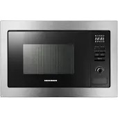 Heinner HMW-MDBI25GDIX Einbau-Mikrowelle 25L, 900W, Grill 1000W, Digital, Schwarz/Silber