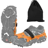 vidaXL Eiskrallen für Schuhe Orange XL
