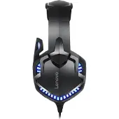 Lenovo Gamer HS15 Headset für PS4 PS5 Schwarz Hellblau