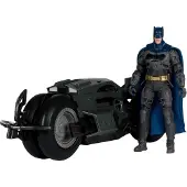 Mcfarlane Toys The Flash DC Multiverse Fahrzeug Batcycle with Batman