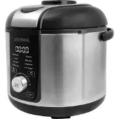 Gastroback Rice Control Low Carb & Steam, Schwarz, Edelstahl, 3 l, 24 h, Drehregler, Berührung, 450 W, 220 - 240 V