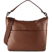 Mandarina Duck Mellow Leather Hobo - Schultertasche 33 cm (milk chocolate)