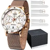 Vostok Europe Damenuhr VK64-515B528B Roségold