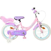 Volare Olivia Kinderfahrrad - Mädchen - 16 Zoll - Rosa