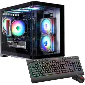 GameMax Gaming-PC HYPE-M BK 7804 Ryzen 7 5700X 16GB RAM 1TB SSD RTX 5070 Windows 11