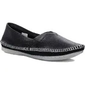 MACIEJKA Schuhe T193043000 aus schwarzem Naturleder mit flexibler Gummisohle