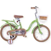 Buxibo - Kinderfahrrad für Mädchen - Ibiza - 16 Zoll - Grün