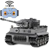 Jamara CaDA Panzer Tiger 1:35 grau 2,4GHz Bricks