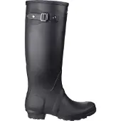 Cotswold Sandringham Buckle-Up Womens Gummistiefel (Schwarz)