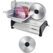 Vevor Allesschneider Fleischschneider 200 W elektrische Aufschnittmaschine mit 19 cm Klinge
