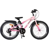 Volare Mystic Kinderfahrrad - 20 Zoll - Rosa - 7 Gänge