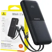 Baseus Lipow Powerbank 10000mAh 22,5W USB-C/A, USB-C & Lightning Kabel