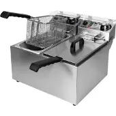 YATO Gastro Fritteuse 2x5L 2x2000W 425x410x340mm