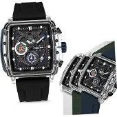Police Herrenuhr Silikon Armband verschiedenfarbig Armbanduhr D2UPOO00524X1S