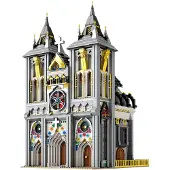 ReoBrix 66027 Mittelalterliche Kirche Klemmbaustein Gebäude 3468 Teile ab 14