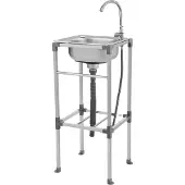OEM Küchenspüle, Edelstahl, Freistehendes Design, Silber