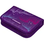 Schneiders Federmäppchen Pencil Case Wafy Dots violett