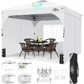 Sonstiges COBIZI Pavillon 3x3 Wasserdicht Stabil Winterfest Pop Up Partyzelt UV Schutz