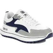 Big star Damen Plateau Sneaker RR274A215 Marineblau mit 5 cm Plateauhöhe